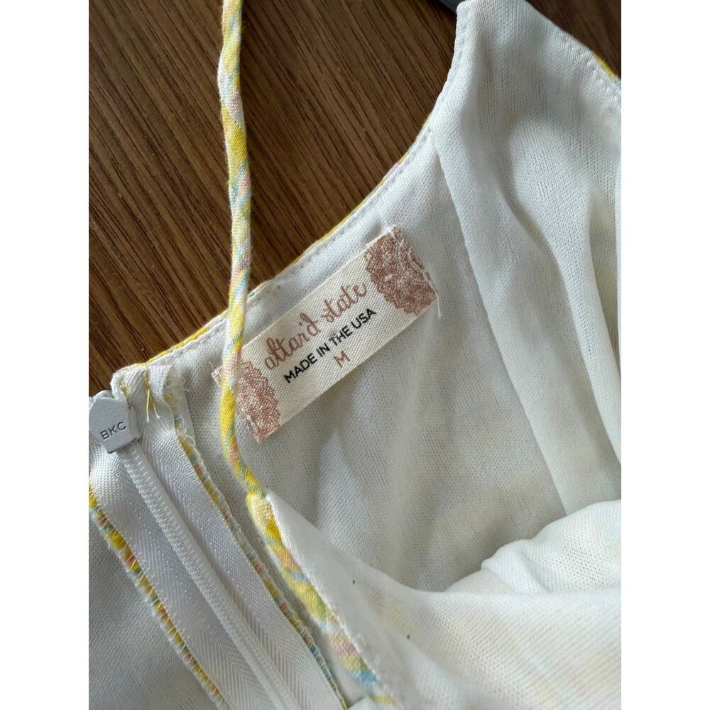 Altar'd State Yellow Plaid Cami Dress Miniature Slip Womens - M - Picture 10 of 11